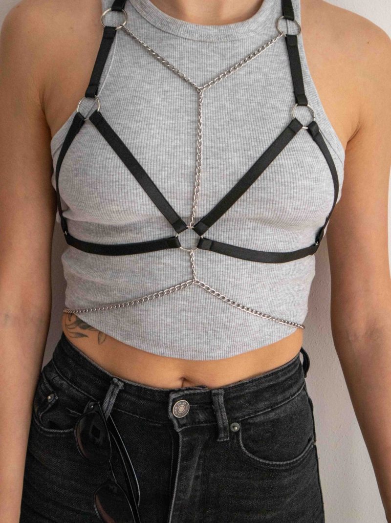 Harness - popruhy - festival a párty outfity